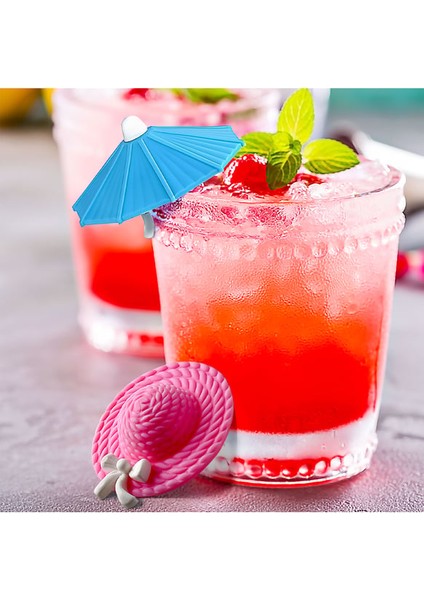 Plastik Şapka Bardak Işaretleyici Renkli 6'lı Paket fiyatları