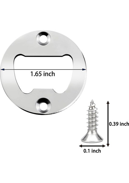 Şişe Açıcı Ekleme - 45 Set Paslanmaz Çelik Şişe Açacağı Ekler Kiti Vidalı Tornavida Ile Şişe Açacağı Dıy Dıy (Yurt Dışından) fiyatları