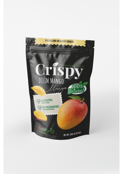 Dondurularak Kurutulmuş Mango Dilimleri 20 gr 2'li Paket fiyatları