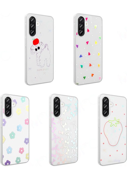 Galaxy A26 Kılıf Şeffaf Figürlü Folk Sert Kapak fırsatları