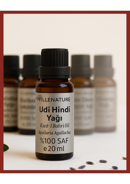Vıllenature 2'li Set Udi Hindi Yağı “kust-I Bahri Oil” (Aquilaria Agallocha) 20 ml fırsatları
