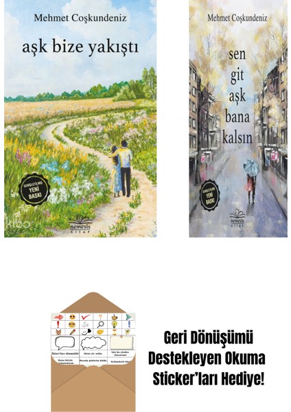 Mehmet Coşkundeniz 2 Kitap Seti + Okuma Sticker'ları