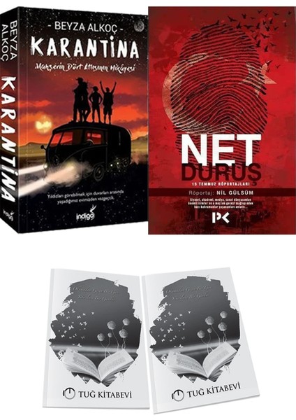 Net Duruş ve Karantina 1 Beyza Alkoç 2li Set + Hediyeli