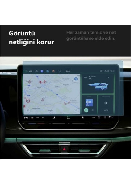 Volkswagen Golf 12.9 Inç Ekran Koruyucu Multimedya 9h Nano fiyatları