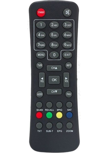 Mini Scart Mini Sd Mini Scart Uydu Alıcısı Kumandası Uydu Kumandası Tkgs