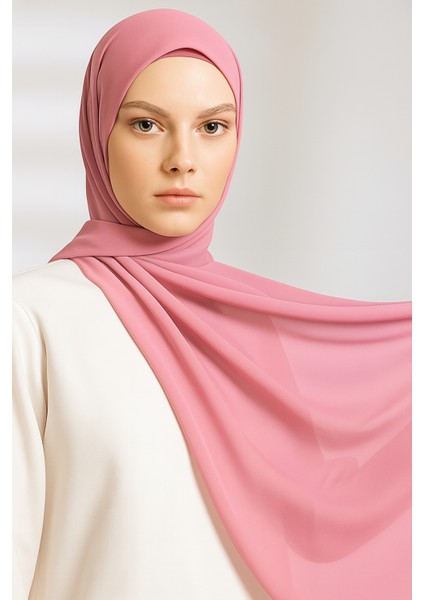 Krep Şifon Şal Siyah – Hafif, Rahat, Şık Günlük ve Özel Gün Kombinleri Için