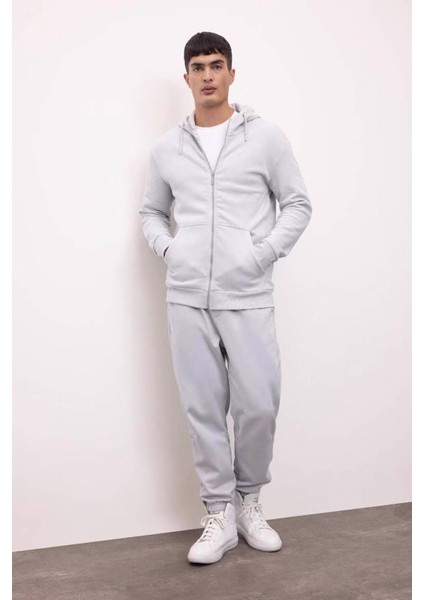 Regular Fit Cepli Beli Bağcıklı Lastikli Paça Gri Erkek Pantolon B6155AX/GR184 fiyatları