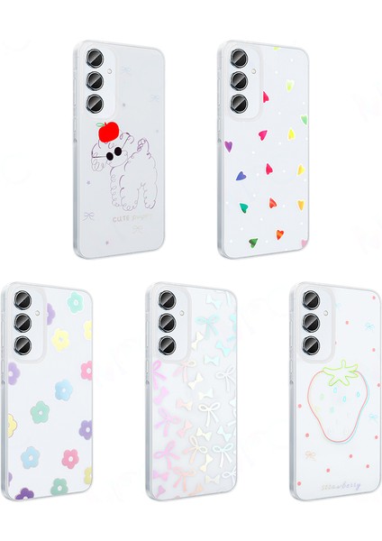 Galaxy A16 Kılıf Şeffaf Figürlü Folk Sert Kapak fırsatları