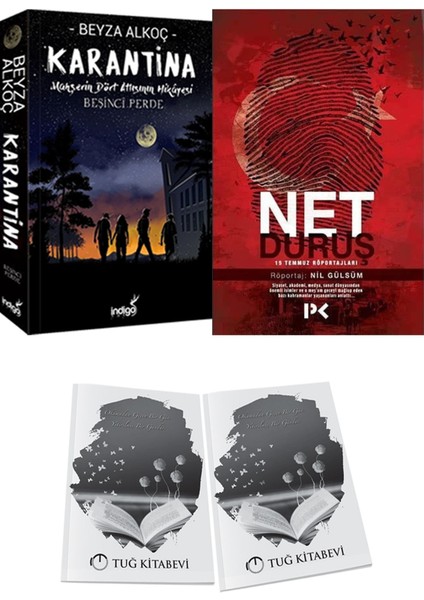 Net Duruş ve Karantina 5 Beyza Alkoç 2li Set + Hediyeli