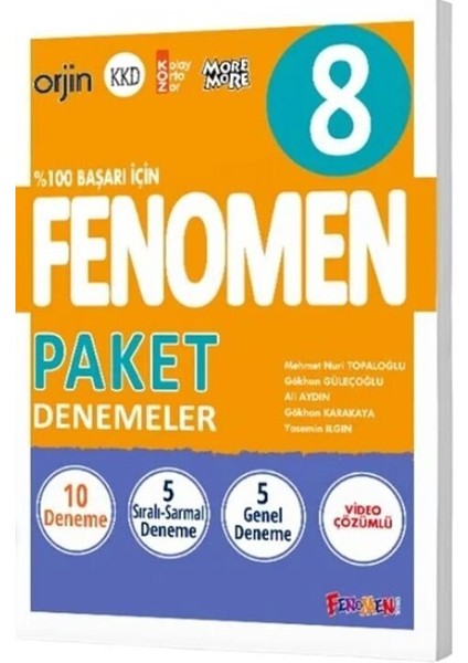 Fenomen 2026 8. Sınıf Tüm Dersler 10 Deneme