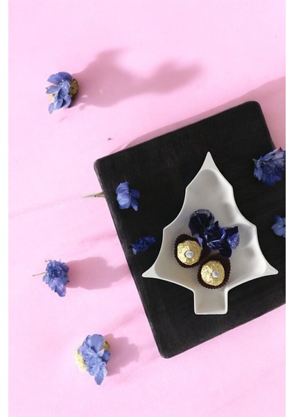 Şekerlik Sunumluk Drajelik Dekoratif Tabak Ağaç Model