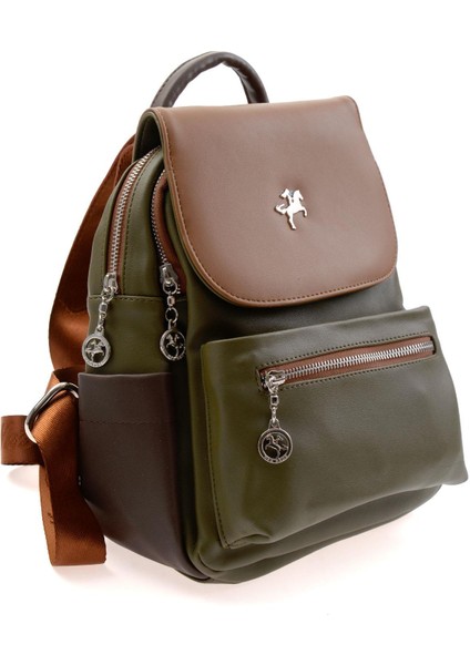Haki Taba Kadın Sırt Çantası C06607256509 fiyatları