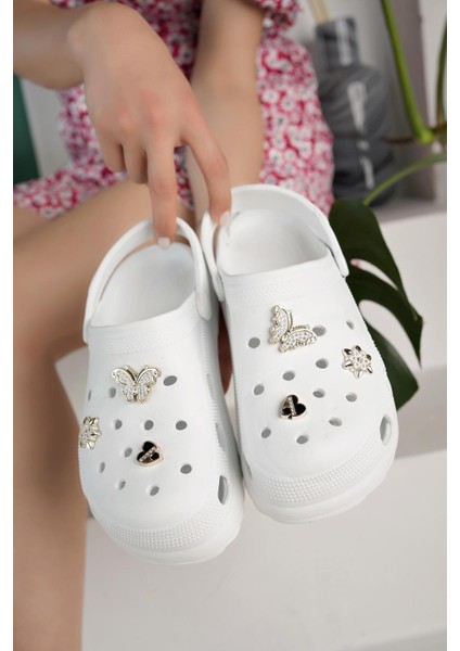 Taşlı Şık Tasarım Unisex Terlik modelleri