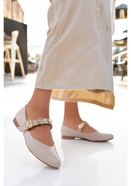 Kadın Babet Paralı Bantlı Kemerli Hafif Rahat Şık Iş Ofis Günlük Ayakkabı modelleri