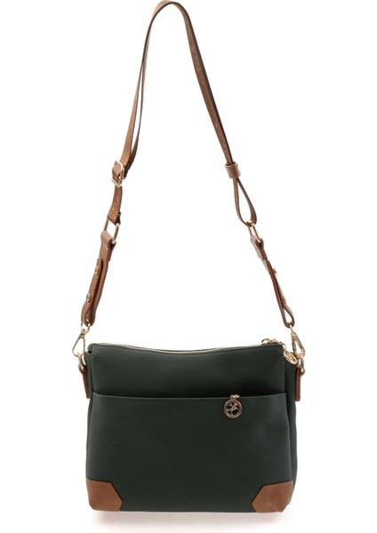 Haki Taba Kadın Omuz Çantası C06607257009