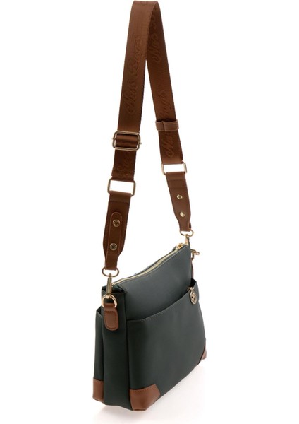 Haki Taba Kadın Omuz Çantası C06607257009 modelleri