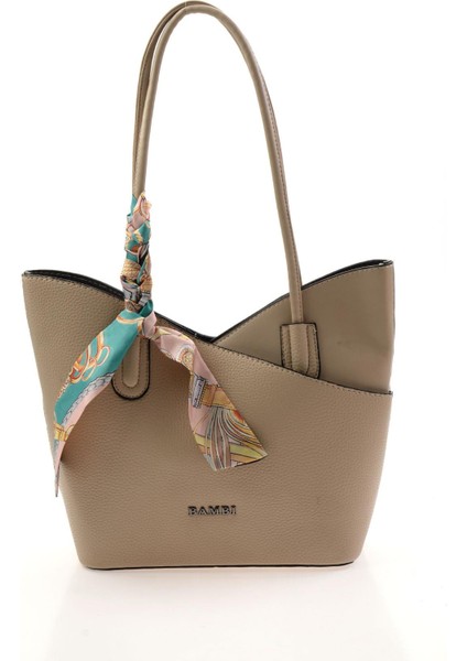 Bej Kadın Omuz Çantası C06864660409