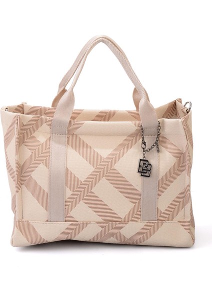 Krem Kadın El Çantası C06636512110