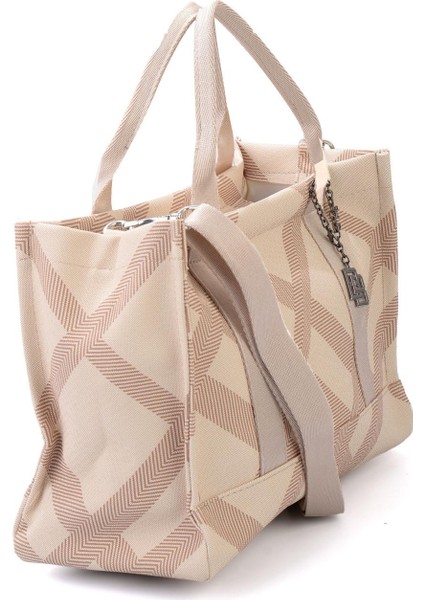 Krem Kadın El Çantası C06636512110 modelleri