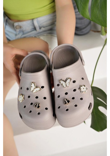 Taşlı Şık Tasarım Unisex Terlik modelleri