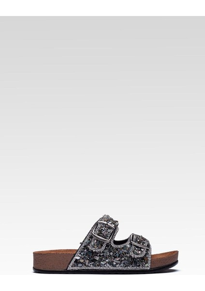 Taşlı Şık Tasarım Ortopedik Taban Kaliteli Terlik fırsatları