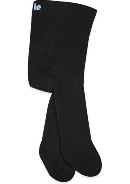 Bistyle Derby Basic Tekli Penye Külotlu Çorap BS50102B Siyah