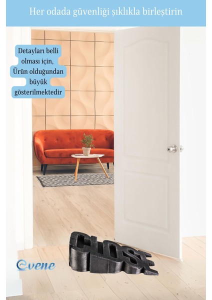 Kapı Stoperi Gümüş Eskitme Renk Dekoratif Kapı Tutucu Durdurucu Close Model