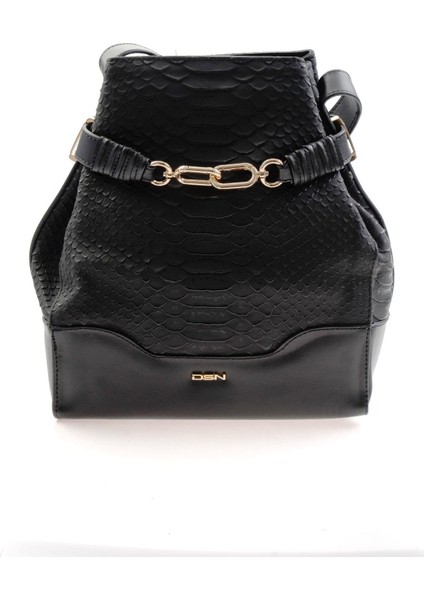 Siyah Kadın Sırt Çantası C06619622144