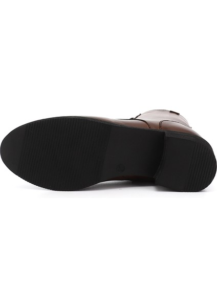 Kadın Fermuarlı Kauçuk Taban Hakiki Deri Postal Bot fırsatları