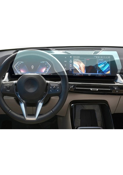 Bmw X1 Ekran Koruyucu U11 Kavisli Ekran Ile Uyumlu Tek Parça