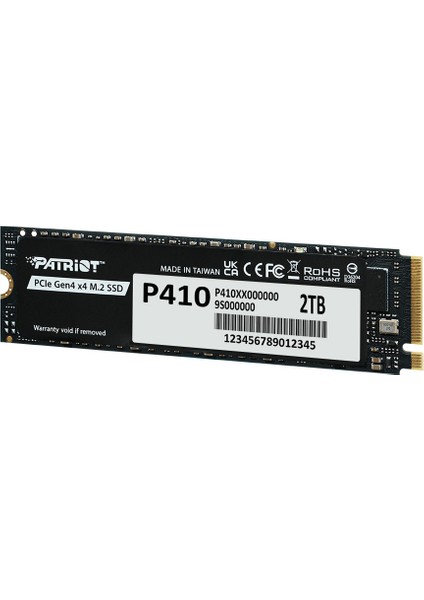 P410 Pcıe Gen4 X4 (Nvme 1.4) M.2 2280 SSD R/5000 W/4500 [2tb] (P410P2TBM28H) modelleri