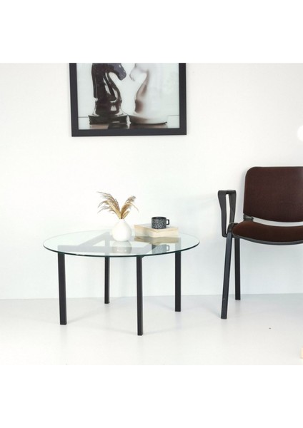 Chi Siyah Metal Cam Orta Sehp