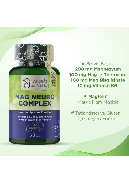Mag Neuro Complex 60 Tablet fiyatları