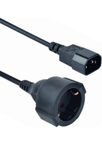 Ups/Pdu C14-Schuko Priz Çevirici Kablo 1.8 Metre fiyatları