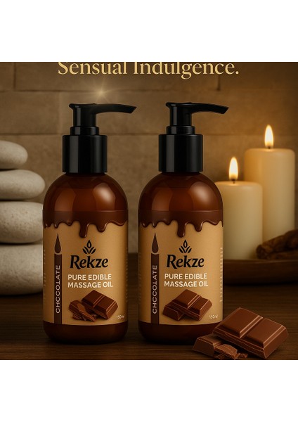 Keyifli Masajlar Için Tatlı Kaçamak: 4'lü Çikolata Aromalı Masaj Yağı Seti fırsatları