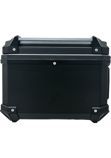 XT577-B 55 Litre Motosiklet Arka Çanta Siyah Su Geçirmez ABS Top Case Bagaj Üniversal fırsatları