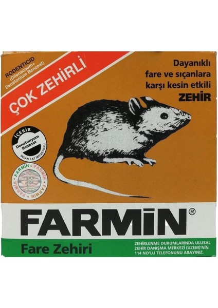 Fare ve Sıçanlara Karşı Buğday Yem 250GR fiyatları