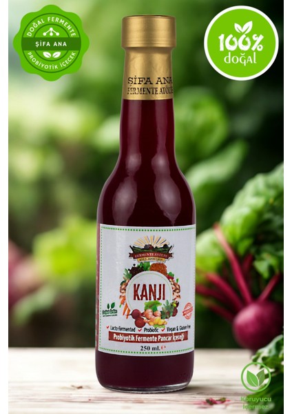 Pancar Kanji (250ml.) Cam Şişede