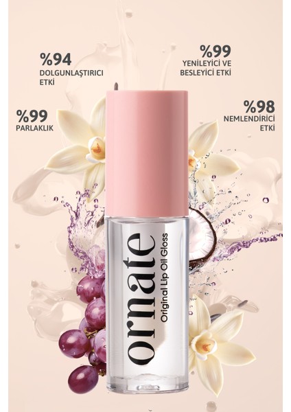 Cherry Lip Oil Gloss | Dolgunlaştırıcı & Nemlendirici & Parlatıcı Dudak Yağı / Cherry 5 ml fırsatları