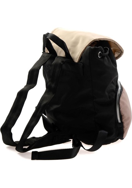 Siyah Bej Kadın Sırt Çantası C06619408367 modelleri