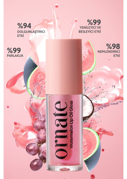 Cherry Lip Oil Gloss | Dolgunlaştırıcı & Nemlendirici & Parlatıcı Dudak Yağı / Cherry 5 ml fırsatları