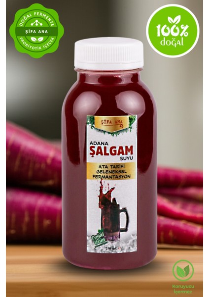 Adana Şalgamı (Acısız) 300ML.