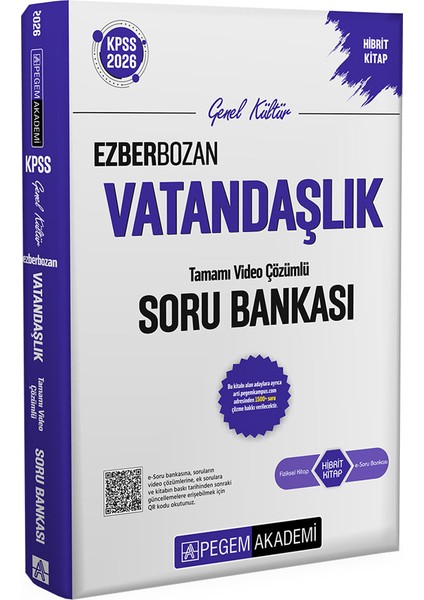 2026 Kpss Genel Yetenek Genel Kültür Ezberbozan Vatandaşlık Tamamı Video Çözümlü Soru Bankası