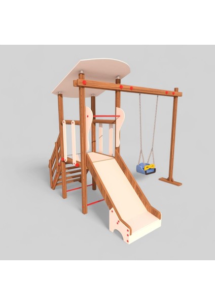 Ahşap Çocuk Oyun Grubu IC01