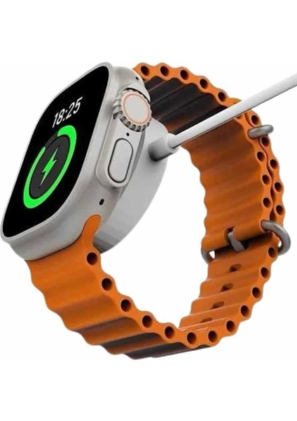 49MM Akıllı Saat Amoled Ekranlı Kadın Erkek Kol Saati Plastik Kordon indirimleri