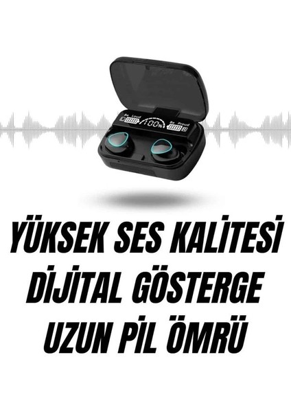 Ucuz Kaliteli Yeni Nesil 7 Kordonlu Akıllı Saat ve Kablosuz Bluetooth Kulaklık Anc Özelliği