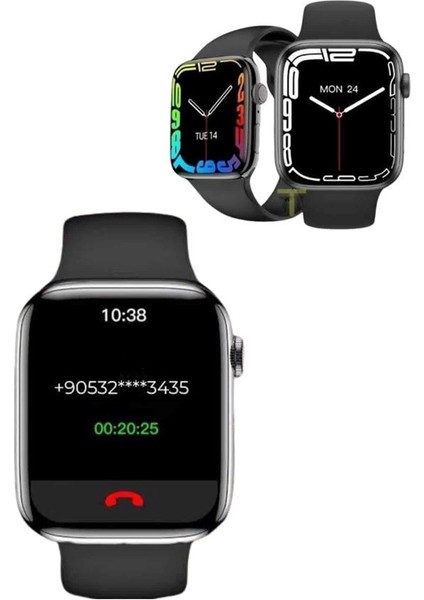 Akıllı Saat Uyku ve Sağlık Takibi Arama Cevaplama 44 mm Amoled Ekran indirimleri