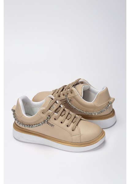 Kadın Günlük Arkadan Su Yolu Taşlı Ortopedik Kaymaz Kırılmaz Taban Konforlu Ortopedik Sneakers Yürüy modelleri