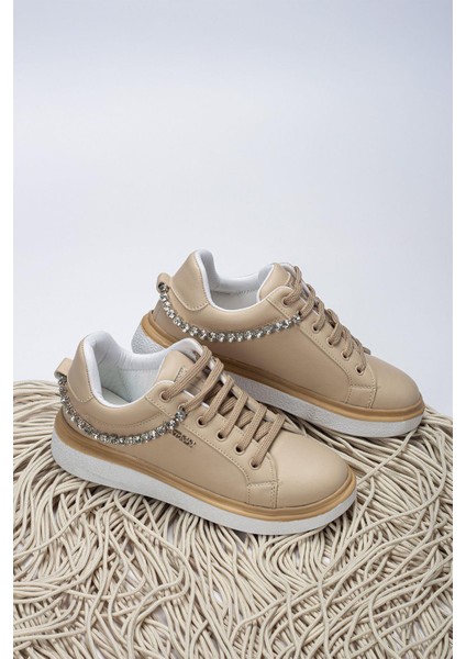 Kadın Günlük Arkadan Su Yolu Taşlı Ortopedik Kaymaz Kırılmaz Taban Konforlu Ortopedik Sneakers Yürüy fırsatları