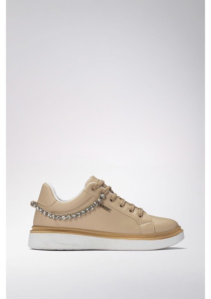 Kadın Günlük Arkadan Su Yolu Taşlı Ortopedik Kaymaz Kırılmaz Taban Konforlu Ortopedik Sneakers Yürüy indirimleri